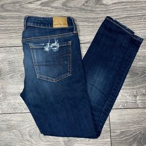 AE Super Stretch Ripped Jegging